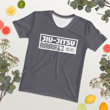 Women's Judo Short Sleeve Rash Guard - Designed for Intense Training - Charcoal