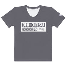 Women's Judo Short Sleeve Rash Guard - Designed for Intense Training - Charcoal