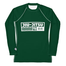 Womens Long Sleeve BJJ Rash Guard - Jiu-Jitsu 008 - Sherwood Forest BJJ Exclusive Jiu-Jitsu Long Sleeve Rash Guard Womens