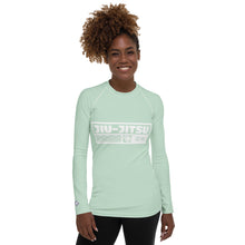 Womens Long Sleeve BJJ Rash Guard - Jiu-Jitsu 011 - Surf Crest BJJ Exclusive Jiu-Jitsu Long Sleeve Rash Guard Womens