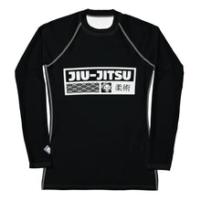 Womens Long Sleeve BJJ Rash Guard - Jiu-Jitsu 015 - Noir BJJ Exclusive Jiu-Jitsu Long Sleeve Rash Guard Womens