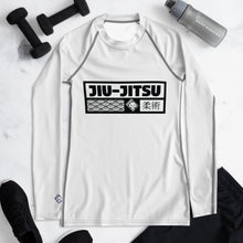 Womens Long Sleeve BJJ Rash Guard - Jiu-Jitsu 016 - Snow BJJ Exclusive Jiu-Jitsu Long Sleeve Rash Guard Womens