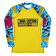 Womens Long Sleeve BJJ Rash Guard - Jiu-Jitsu 019 - Dahlia 002 Dahlia Exclusive Jiu-Jitsu Long Sleeve Rash Guard Womens
