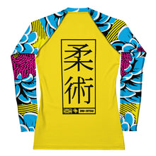 Womens Long Sleeve BJJ Rash Guard - Jiu-Jitsu 019 - Dahlia 002 Dahlia Exclusive Jiu-Jitsu Long Sleeve Rash Guard Womens