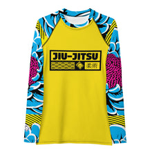Womens Long Sleeve BJJ Rash Guard - Jiu-Jitsu 019 - Dahlia 002 Dahlia Exclusive Jiu-Jitsu Long Sleeve Rash Guard Womens