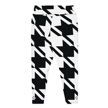 Womens Plus Size High Waist Houndstooth Yoga Pants Leggings 001 Exclusive Houndstooth Leggings Plus Size Tights Womens