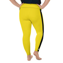Kill Bill Vibes: Plus Size Women's Long Sleeve Rash Guard and Yoga Pants Ensemble Bruce Lee Exclusive Kit Leggings Long Sleeve Plus Size Plus Sized Plus Sized Leggings Rash Guard Tights Womens