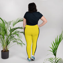 Kill Bill Vibes: Plus Size Women's Long Sleeve Rash Guard and Yoga Pants Ensemble Bruce Lee Exclusive Kit Leggings Long Sleeve Plus Size Plus Sized Plus Sized Leggings Rash Guard Tights Womens
