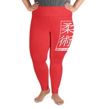 Women's Plus Size Yoga Pants Workout Leggings For Jiu Jitsu 001 - Scarlet Exclusive Jiu-Jitsu Leggings Plus Size Tights Womens