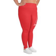 Women's Plus Size Yoga Pants Workout Leggings For Jiu Jitsu 001 - Scarlet Exclusive Jiu-Jitsu Leggings Plus Size Tights Womens