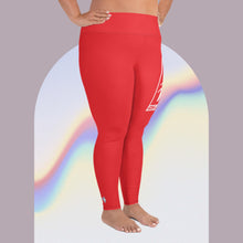Women's Plus Size Yoga Pants Workout Leggings For Jiu Jitsu 001 - Scarlet Exclusive Jiu-Jitsu Leggings Plus Size Tights Womens