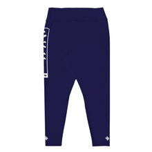 Women's Plus Size Yoga Pants Workout Leggings For Jiu Jitsu 002 - Midnight Blue Exclusive Jiu-Jitsu Leggings Plus Size Tights Womens