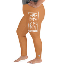 Women's Plus Size Yoga Pants Workout Leggings For Jiu Jitsu 007 - Raw Sienna Exclusive Jiu-Jitsu Leggings Plus Size Tights Womens