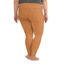 Women's Plus Size Yoga Pants Workout Leggings For Jiu Jitsu 007 - Raw Sienna Exclusive Jiu-Jitsu Leggings Plus Size Tights Womens