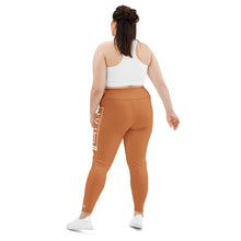 Women's Plus Size Yoga Pants Workout Leggings For Jiu Jitsu 007 - Raw Sienna Exclusive Jiu-Jitsu Leggings Plus Size Tights Womens