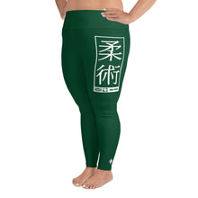 Women's Plus Size Yoga Pants Workout Leggings For Jiu Jitsu 008 - Sherwood Forest Exclusive Jiu-Jitsu Leggings Plus Size Tights Womens