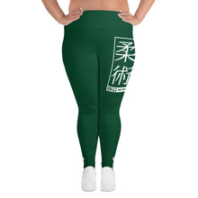 Women's Plus Size Yoga Pants Workout Leggings For Jiu Jitsu 008 - Sherwood Forest Exclusive Jiu-Jitsu Leggings Plus Size Tights Womens