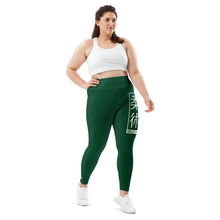 Women's Plus Size Yoga Pants Workout Leggings For Jiu Jitsu 008 - Sherwood Forest Exclusive Jiu-Jitsu Leggings Plus Size Tights Womens