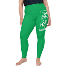 Women's Plus Size Yoga Pants Workout Leggings For Jiu Jitsu 009 - Jade Exclusive Jiu-Jitsu Leggings Plus Size Tights Womens