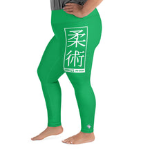 Women's Plus Size Yoga Pants Workout Leggings For Jiu Jitsu 009 - Jade Exclusive Jiu-Jitsu Leggings Plus Size Tights Womens