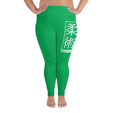 Women's Plus Size Yoga Pants Workout Leggings For Jiu Jitsu 009 - Jade Exclusive Jiu-Jitsu Leggings Plus Size Tights Womens