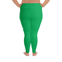 Women's Plus Size Yoga Pants Workout Leggings For Jiu Jitsu 009 - Jade Exclusive Jiu-Jitsu Leggings Plus Size Tights Womens
