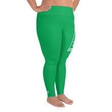 Women's Plus Size Yoga Pants Workout Leggings For Jiu Jitsu 009 - Jade Exclusive Jiu-Jitsu Leggings Plus Size Tights Womens