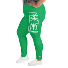 Women's Plus Size Yoga Pants Workout Leggings For Jiu Jitsu 009 - Jade Exclusive Jiu-Jitsu Leggings Plus Size Tights Womens