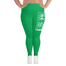 Women's Plus Size Yoga Pants Workout Leggings For Jiu Jitsu 009 - Jade Exclusive Jiu-Jitsu Leggings Plus Size Tights Womens