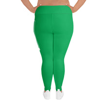 Women's Plus Size Yoga Pants Workout Leggings For Jiu Jitsu 009 - Jade Exclusive Jiu-Jitsu Leggings Plus Size Tights Womens