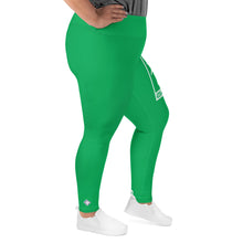 Women's Plus Size Yoga Pants Workout Leggings For Jiu Jitsu 009 - Jade Exclusive Jiu-Jitsu Leggings Plus Size Tights Womens