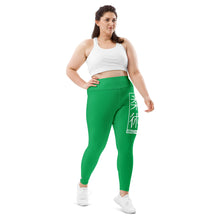 Women's Plus Size Yoga Pants Workout Leggings For Jiu Jitsu 009 - Jade Exclusive Jiu-Jitsu Leggings Plus Size Tights Womens