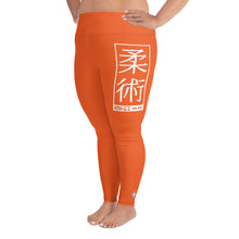 Women's Plus Size Yoga Pants Workout Leggings For Jiu Jitsu 012 - Flamingo Exclusive Jiu-Jitsu Leggings Plus Size Tights Womens