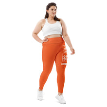 Women's Plus Size Yoga Pants Workout Leggings For Jiu Jitsu 012 - Flamingo Exclusive Jiu-Jitsu Leggings Plus Size Tights Womens