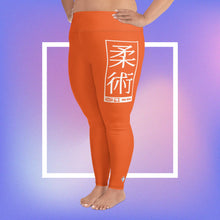 Women's Plus Size Yoga Pants Workout Leggings For Jiu Jitsu 012 - Flamingo Exclusive Jiu-Jitsu Leggings Plus Size Tights Womens