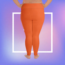 Women's Plus Size Yoga Pants Workout Leggings For Jiu Jitsu 012 - Flamingo Exclusive Jiu-Jitsu Leggings Plus Size Tights Womens