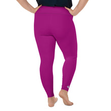 Women's Plus Size Yoga Pants Workout Leggings For Jiu Jitsu 014 - Fresh Eggplant Exclusive Jiu-Jitsu Leggings Plus Size Tights Womens