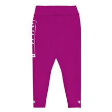 Women's Plus Size Yoga Pants Workout Leggings For Jiu Jitsu 014 - Fresh Eggplant Exclusive Jiu-Jitsu Leggings Plus Size Tights Womens