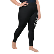 Women's Plus Size Yoga Pants Workout Leggings For Jiu Jitsu 015 - Noir Exclusive Jiu-Jitsu Leggings Plus Size Tights Womens