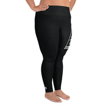 Women's Plus Size Yoga Pants Workout Leggings For Jiu Jitsu 015 - Noir Exclusive Jiu-Jitsu Leggings Plus Size Tights Womens
