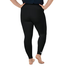Women's Plus Size Yoga Pants Workout Leggings For Jiu Jitsu 015 - Noir Exclusive Jiu-Jitsu Leggings Plus Size Tights Womens