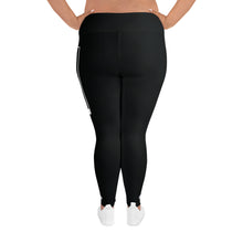 Women's Plus Size Yoga Pants Workout Leggings For Jiu Jitsu 015 - Noir Exclusive Jiu-Jitsu Leggings Plus Size Tights Womens
