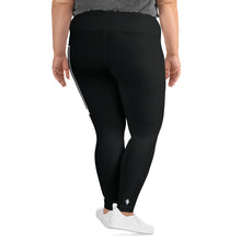 Women's Plus Size Yoga Pants Workout Leggings For Jiu Jitsu 015 - Noir Exclusive Jiu-Jitsu Leggings Plus Size Tights Womens
