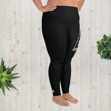 Women's Plus Size Yoga Pants Workout Leggings For Jiu Jitsu 015 - Noir Exclusive Jiu-Jitsu Leggings Plus Size Tights Womens