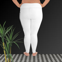 Women's Plus Size Yoga Pants Workout Leggings For Jiu Jitsu 016 - Snow Exclusive Jiu-Jitsu Leggings Plus Size Tights Womens