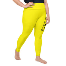 Women's Plus Size Yoga Pants Workout Leggings For Jiu Jitsu 017 - Golden Sun Exclusive Jiu-Jitsu Leggings Plus Size Tights Womens