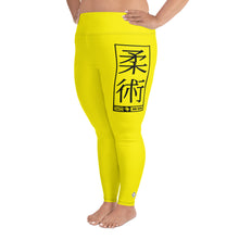 Women's Plus Size Yoga Pants Workout Leggings For Jiu Jitsu 017 - Golden Sun Exclusive Jiu-Jitsu Leggings Plus Size Tights Womens