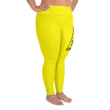 Women's Plus Size Yoga Pants Workout Leggings For Jiu Jitsu 017 - Golden Sun Exclusive Jiu-Jitsu Leggings Plus Size Tights Womens