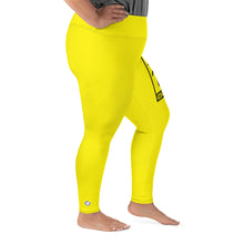 Women's Plus Size Yoga Pants Workout Leggings For Jiu Jitsu 017 - Golden Sun Exclusive Jiu-Jitsu Leggings Plus Size Tights Womens