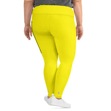 Women's Plus Size Yoga Pants Workout Leggings For Jiu Jitsu 017 - Golden Sun Exclusive Jiu-Jitsu Leggings Plus Size Tights Womens